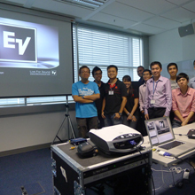 The highlight of the training session was the EV loudspeaker product demonstration showcasing the EV sound for participants 