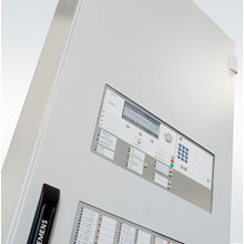 The fire detection control panel is ideal for very large installations