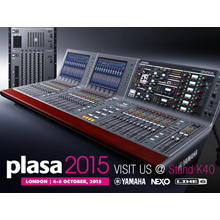 The Yamaha stand is at the heart of the Audio zone in PLASA Show’s new layout