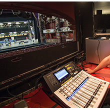 Yamaha TF1 console has already been in use on a number of events, both in the Coliseum and at other venues