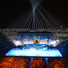 Electro-Voice systems provided the sound reinforcement for Opera on Ice in Verona